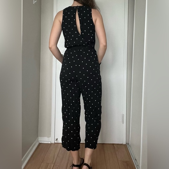 Polkadot Jumpsuit - Picture 2 of 4